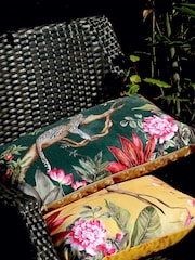 Evans Lichfield Gold Leopard Outdoor Polyester Filled Cushion - Image 2 of 6