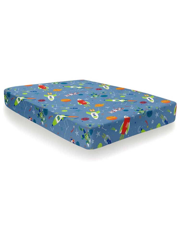 Sábana ajustable para niños Supersonic de Bedlam - Imagen 1 de 2 Sábana ajustable para niños Supersonic de Bedlam - Imagen 1 de 2