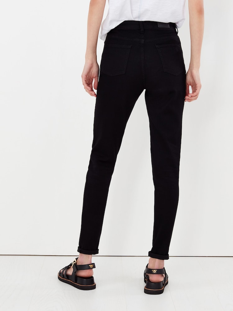 Joules Black Monroe High Rise Stretch Skinny Jeans - Image 2 of 6