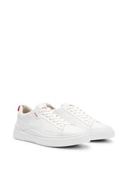 HUGO White Blake Ten Trainers - Image 2 of 4