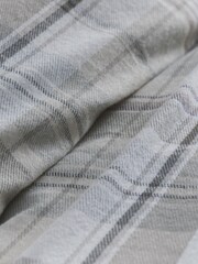 Appletree Natural Hygge Applecross Check Duvet Cover and Pillowcase Set - Image 3 of 3