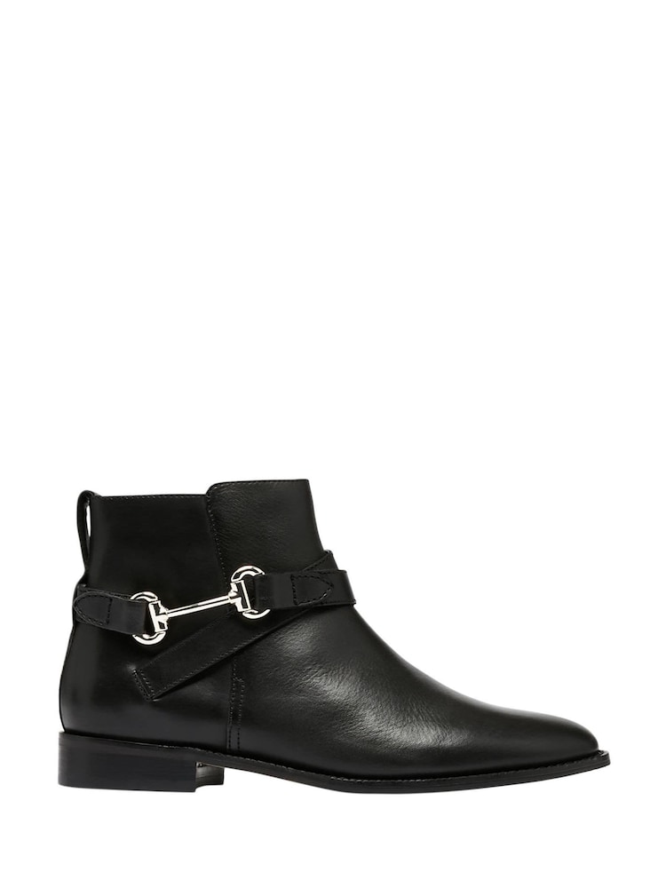 Joules Short Leather Strap Boots - Image 1 of 1 Joules Short Leather Strap Boots - Image 1 of 1