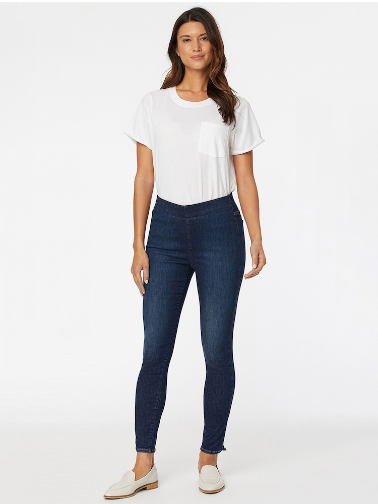 bleu foncé - Jeans skinny à enfiler NYDJ dans SpanSpring™ - Image 1 of 6