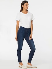 bleu foncé - Jeans skinny à enfiler NYDJ dans SpanSpring™ - Image 3 of 6