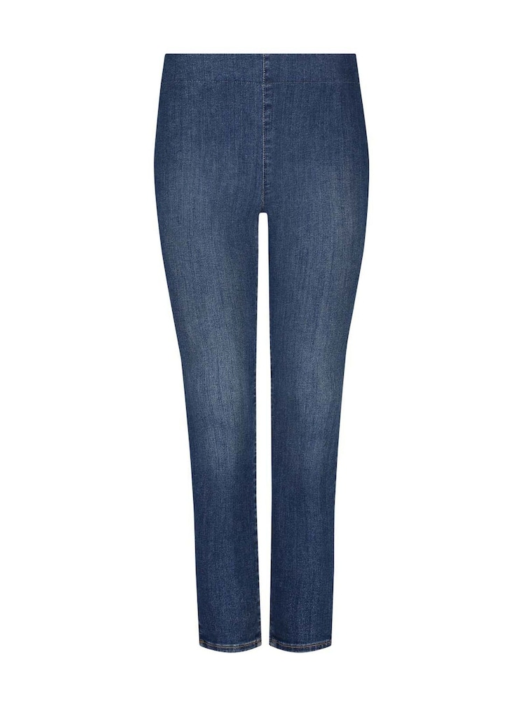 bleu foncé - Jeans skinny à enfiler NYDJ dans SpanSpring™ - Image 4 of 6
