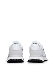 BOSS White Jonah Run Trainers - Image 3 of 4