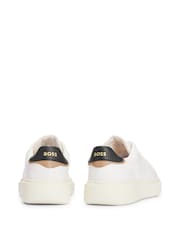 BOSS White Amber Run Trainers - Image 4 of 5