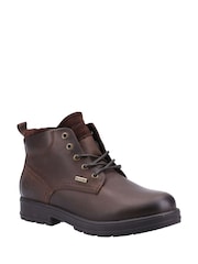 Cotswold Brown Winson Lace-Up Boots - Image 2 of 4