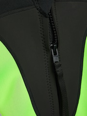 Black and Green Short Sleeve Wetsuit (1-16yrs) - Image 6 of 7