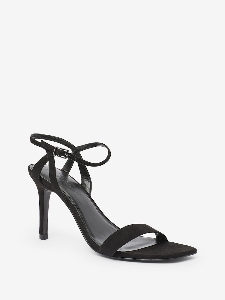 Noir - Sandales Forever Comfort® à brides et talons fins - Image 3 of 5