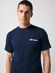Berghaus Blue Dark Classic Logo Black T-Shirt - Image 4 of 6