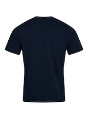 Berghaus Blue Dark Classic Logo Black T-Shirt - Image 6 of 6