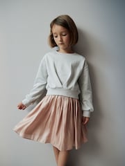Grey Sparkle Crew Sweatshirt (3-16yrs) - Image 1 of 1