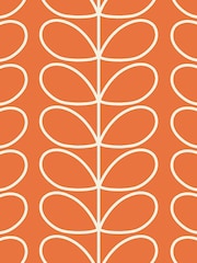 Orla Kiely Orange Linear Stem Made To Measure Roller Blind - Image 3 of 4