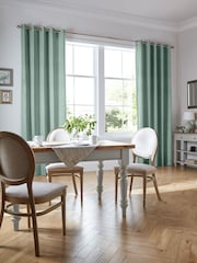 Laura Ashley Grey Easton Made To Measure Curtains - Image 1 of 6