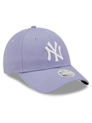 Lila - New Era Dam New York Yankees Essential 9FYRTIO 100% bomullskeps - Bild 2 av 5