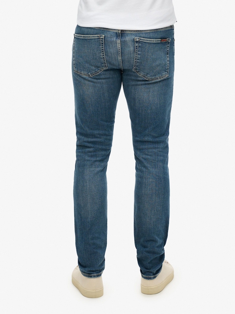 Світло-блакитний - Superdry Бавовняні джинси - Image 4 of 8