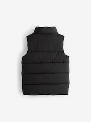 أسود - Padded Puffer Gilet (3-16yrs) - صورة 5 من 6