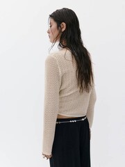 Mango Gold Shimmer Lightweight Jumper - Image 2 of 7