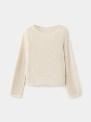 Mango Gold Shimmer Lightweight Jumper - Image 5 of 7