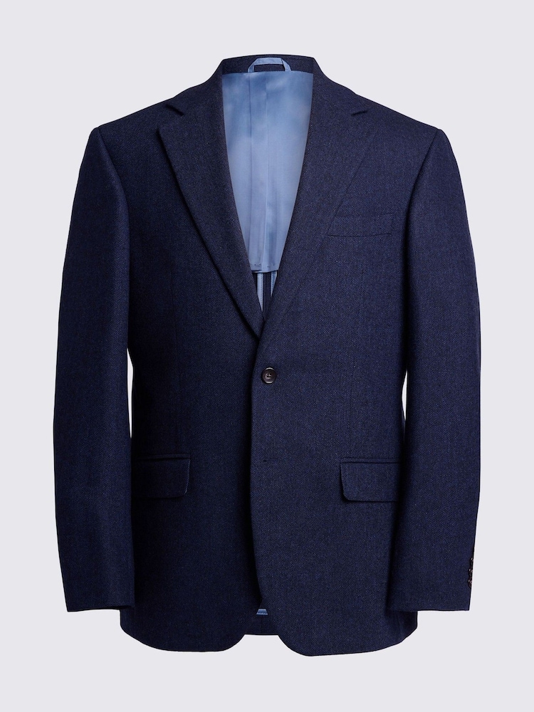 Jaqueta MOSS Ink Tailored Fit Herringbone - Imagem 9 de 9