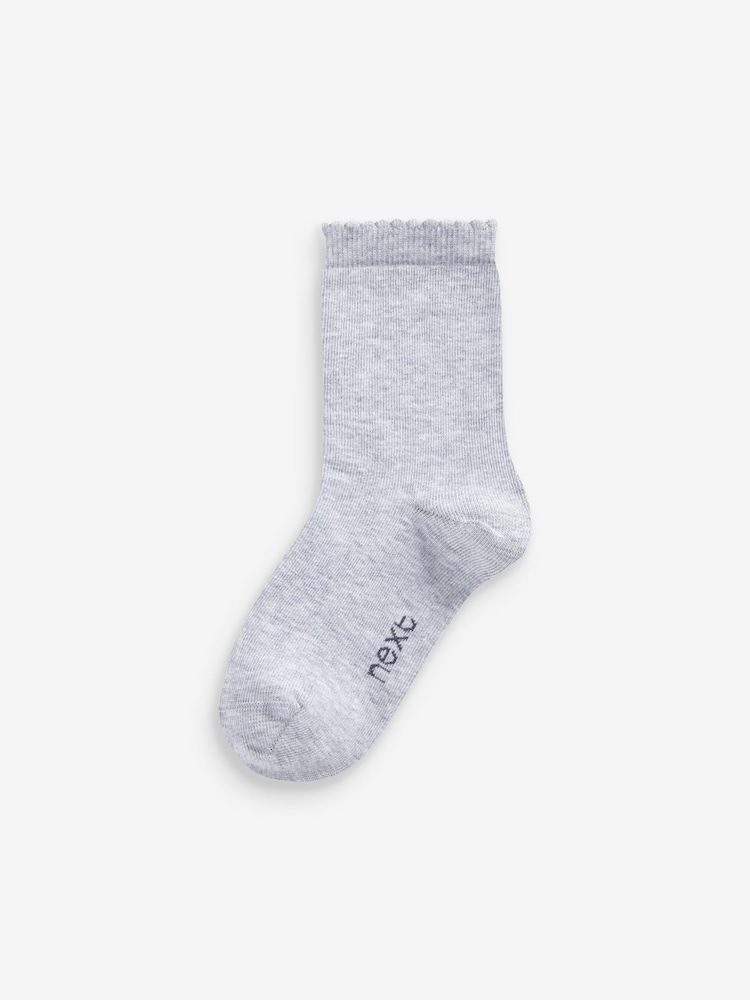 Hellgrau - Schulsocken mit hohem Baumwollanteil im 5er Pack - Bild 2 von 2 Hellgrau - Schulsocken mit hohem Baumwollanteil im 5er Pack - Bild 2 von 2