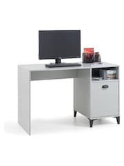 Julian Bowen Grey Lakers Locker Storage Desk - Image 3 of 8