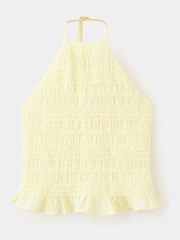 Mango Yellow Halterneck Top - Image 1 of 3