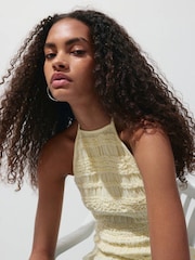 Mango Yellow Halterneck Top - Image 4 of 7