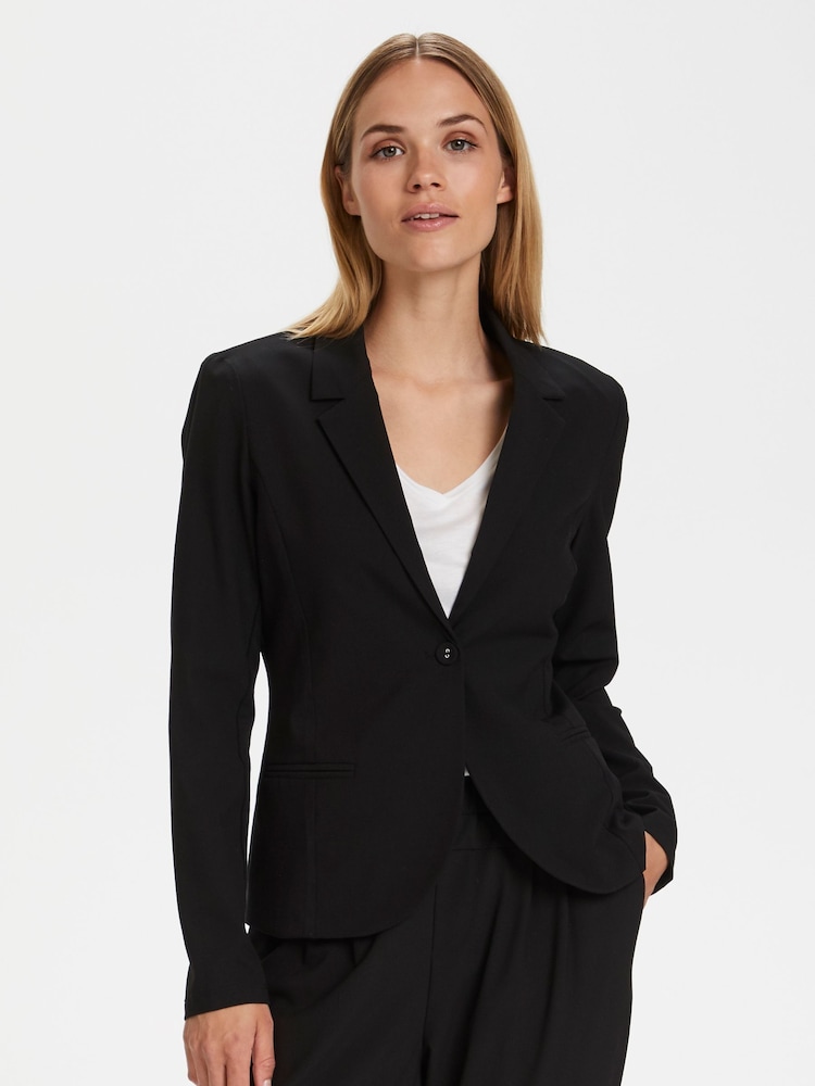 Kaffe Jillian Long Sleeve Regular Fit Blazer - Image 1 of 8