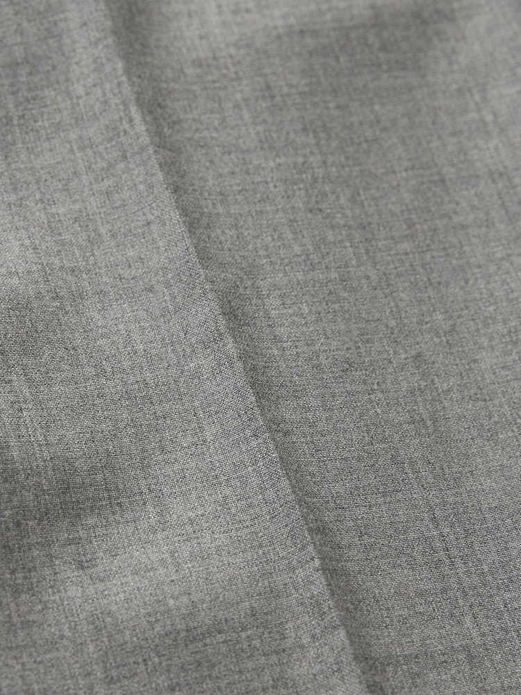 Joules Light Grey Wool Slim Fit Suit: Trousers - Image 8 of 8