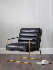 Julian Bowen Black Giorgio Chair - Image 1 of 4