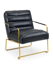 Julian Bowen Black Giorgio Chair - Image 2 of 4