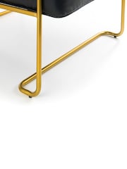 Julian Bowen Black Giorgio Chair - Image 4 of 4