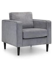 Julian Bowen Grey Hayward Chair - Image 2 of 4