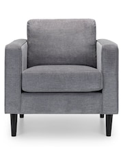 Julian Bowen Grey Hayward Chair - Image 3 of 4