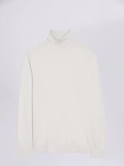 Weiß - MOSS – Rollkragenpullover aus Merinomischung - Bild 4 von 6