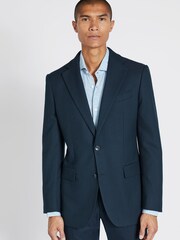 MOSS Green Tailored Fit Hunter Flannel Suit: Jacket - Image 1 of 1