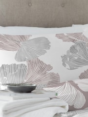 Drift Home Green Ginkgo Duvet Cover and Pillowcase Set - Image 2 of 4