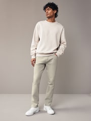 Stone Coloured Stretch Jeans - Image 2 of 10