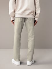 Stone Coloured Stretch Jeans - Image 4 of 10