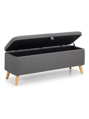 Julian Bowen Grey Astrid Blanket Box - Image 3 of 5