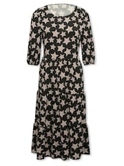 Khost Animal Star Print Tiered Dress - Image 3 of 5