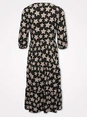 Khost Animal Star Print Tiered Dress - Image 4 of 5
