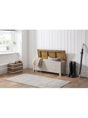 Julian Bowen Grey Aspen Storage Bench - Image 2 of 5