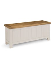 Julian Bowen Grey Aspen Storage Bench - Image 3 of 5