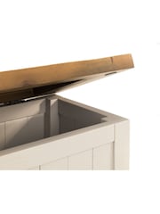 Julian Bowen Grey Aspen Storage Bench - Image 5 of 5