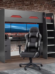 Julian Bowen Black Comet Gaming Chair - Image 1 of 3