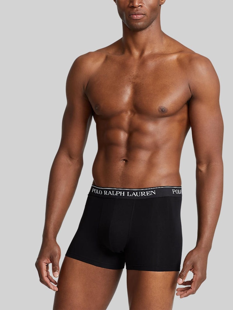 Polo Ralph Lauren Black Classic Stretch Boxers 5 Pack - Image 2 of 4