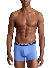 Rojo/gris/azul - Pack de 5 bóxers clásicos y elásticos de Polo Ralph Lauren - Imagen 2 de 13